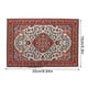 thumbnail image 4 of Vogacara Mini alfombra exquisita decoración de diseño de escena 1/12 Mini adorno de casa alfombra de tela modelo para decoración DIY naranja, blanco Muñecas y casas de muñecas Naranja Vogacara FN001807-04, 4 of 6
