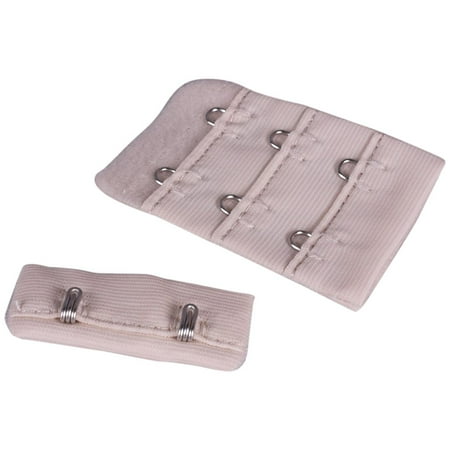 

Porcelynne Beige Bra Hook and Eye Replacement Closure with Silver Hardware - 2 Rows - 1 1/2 Wide - 1 Pair