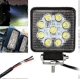 thumbnail image 2 of 2pcs 3 Inch 27W Square Work Light LED Light Bar, Wide Beam Work Light for Off Road Truck SUV and 4x4 Fog Light., 2 of 5