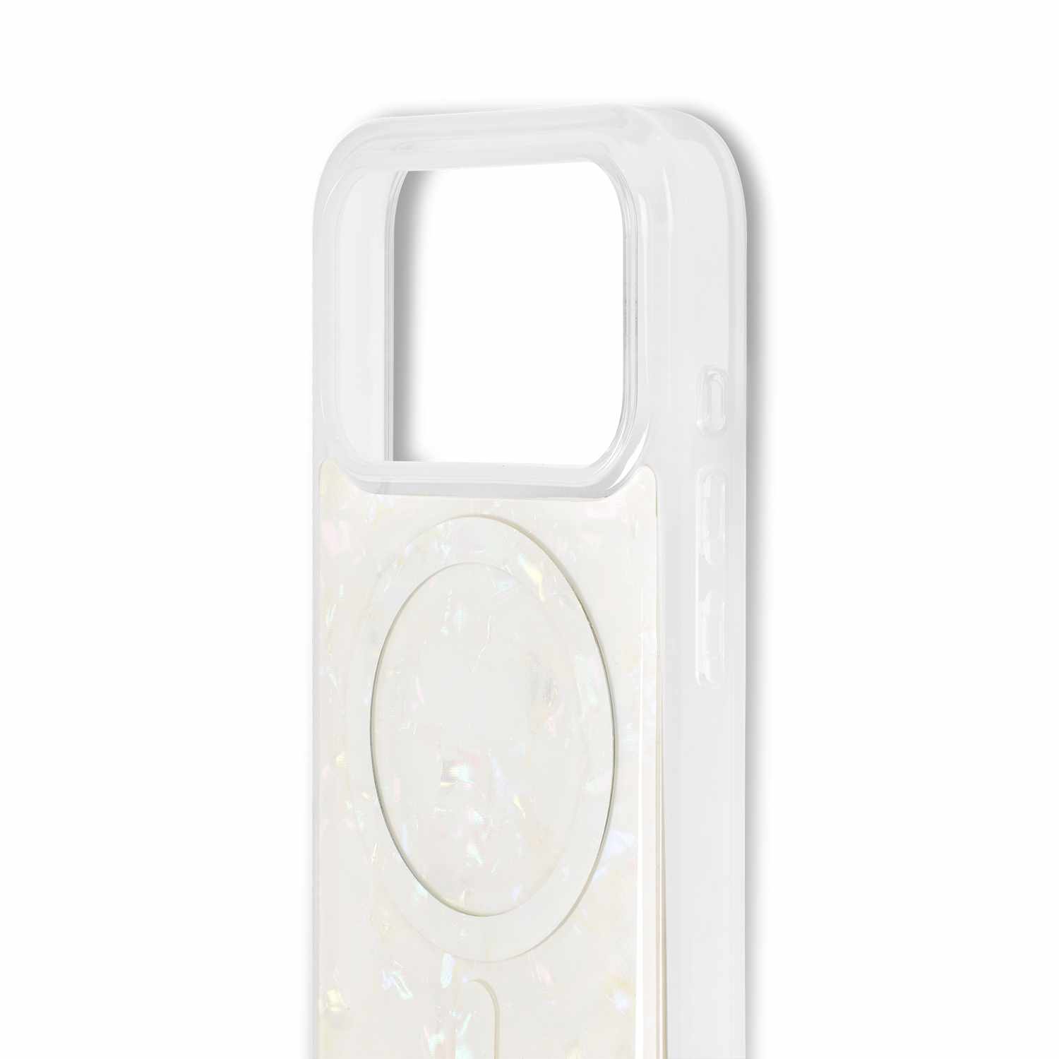 Ideal of Sweden Étui MagSafe Nacré Blanc pour iPhone 17 Pro Max