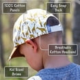 thumbnail image 6 of JAN & JUL Baby Toddler Base-Ball Hats for Boys, Cotton Snapback Cap (Little Diggers, 6-24 Months), 6 of 7