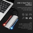 thumbnail image 4 of Original Portable External Hard Drive1TB 2TB Mobile Solid State Drive USB 3.1 External hard disk ssd for Notebook Laptop Mac, 4 of 4