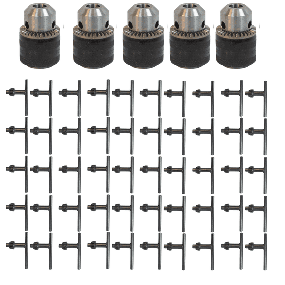 Kit de Broquero Profesional MARAGA 5 Broqueros 3/8 Rosca 1/2 M100 y 50 Llaves para Broquero MCBL3838HK MCBL3812HK