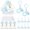 30 Blue Bear, variant on Shower Party Favors - Thank You Gifts for Guests Souvenirs Bulk Beary First Birthday Favor Bags