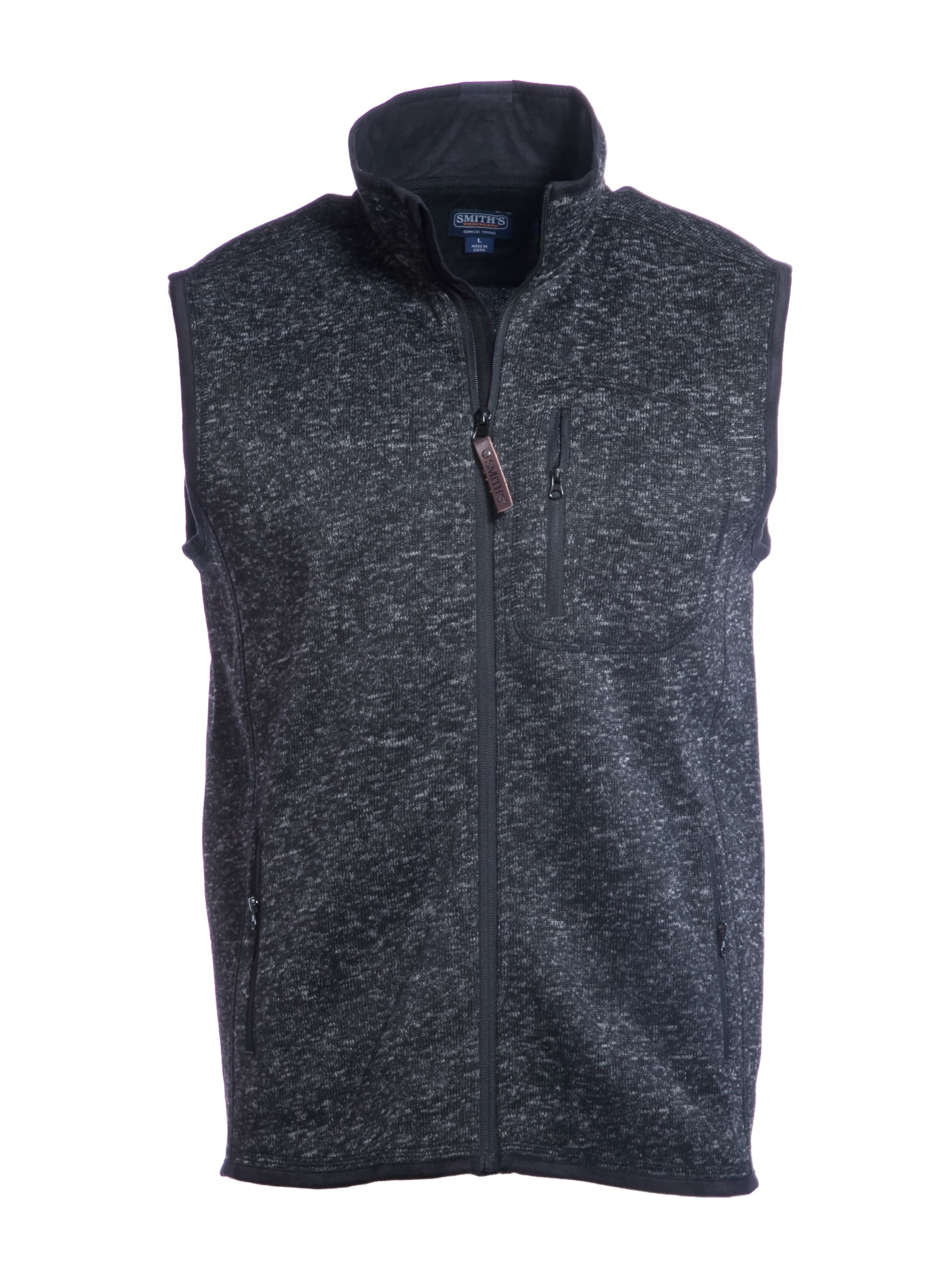 Full Zip Sweater Fleece Vest