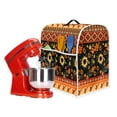 thumbnail image 2 of ZIATUBLES Dust Cover for Kitchen Stand Mixer Multi-Functional Small Kitchen Appliance with Front Pockets Easy to Clean Compatible with 4.5-5 Quart Mixers, American Tribe Hummingbird Sunflower Pattern, 2 of 7