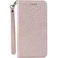 thumbnail image 6 of Pixel 5 Case,Pixel 5 5G Wallet Case,Premium PU Leather Flip Folio Case with Card Slot,Stand Holder and Magnetic Closure Detachable Wrist Lanyard Case for Google Pixel 5,6.0",Pink, 6 of 14