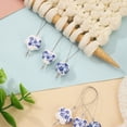 thumbnail image 4 of Porcelain Charm Knitting Marker for Crochet Knitting Weaving Project Sewing, 4 of 19
