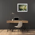 thumbnail image 3 of Monet, Claude 14x12 White Modern Wood Framed Museum Art Print Titled - The Garden of Vetheuil (Le Jardin de Vetheuil), 3 of 4