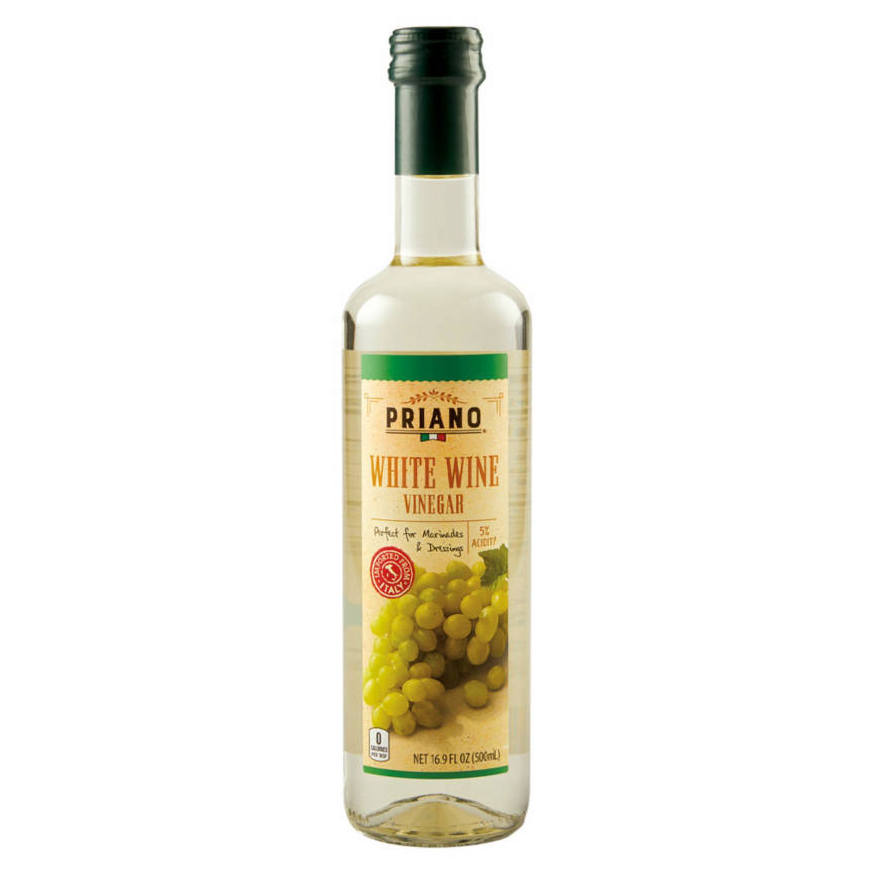 Italian Chef White Wine Vinegar - 4x1 Gallon