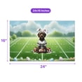 thumbnail image 5 of Happy Easter Hello Spring Wirehaired Pointing Griffon Playing Football Doormat Dog Lover Indoor Outdoor Welcome Mat - 13003, 5 of 5