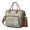 Camel-12, variant on Artistic Paisley Pattern Insulated Lunch Box – Retro Decorative Bag with Pockets and Adjustable Strap