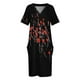thumbnail image 3 of Vestido holgado con bolsillo para mujer ropa elegante 99 Luftballoons, 3 of 6
