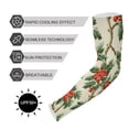 thumbnail image 5 of ALAZA Cherry Fruit UV Sun Protection Arm Sleeves UPF 50+ Compression Cooling Sleeve 1 Pair, 5 of 7