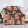 thumbnail image 4 of Throw Blanket for Couch - Beautiful Fox Soft Comfy Lightweight Cozy Warm Throw Blanket, Fuzzy Plush Flannel Blanket & Throws for Sofa and Bed All Season, 4 of 8