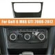 thumbnail image 2 of Carbon Fiber Console AC Air Conditioner Control Switch Frame Panel Cover Trim for Golf 6 MK6 -2008-, 2 of 5