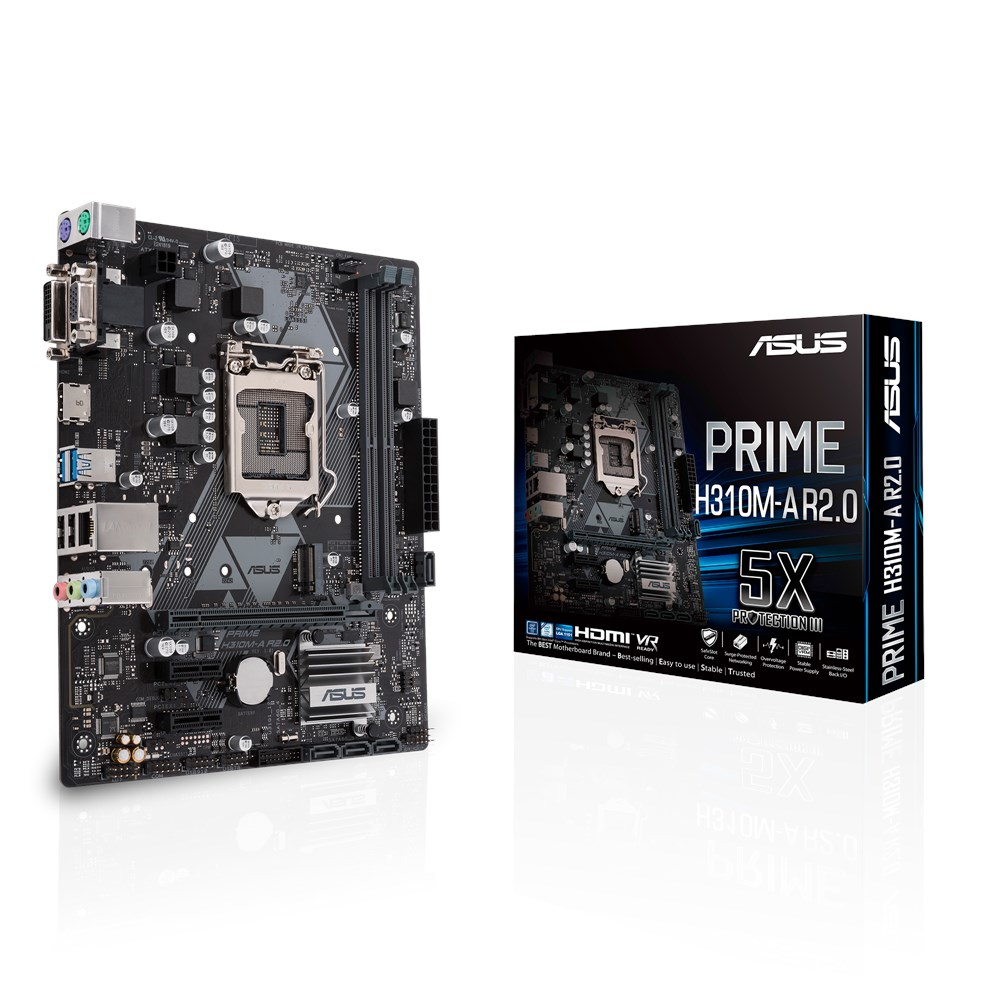 Asus Prime Intel H310 Micro ATX DDR4-SDRAM Motherboard - image 1 of 5