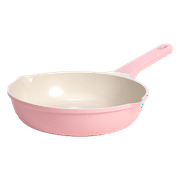 Paris Hilton Nonstick Fry Pan with Clean Ceramic Nonstick Coating, 10 inch, Pink