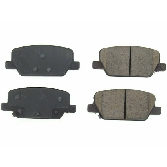 Rear Brake Pad Set - Compatible with 2020 - 2025 Hyundai Palisade - Power Stop