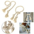 thumbnail image 1 of Daily Violete 2 Natural Curtain Rope Tiebacks- Curtain Decorative, 1 of 4