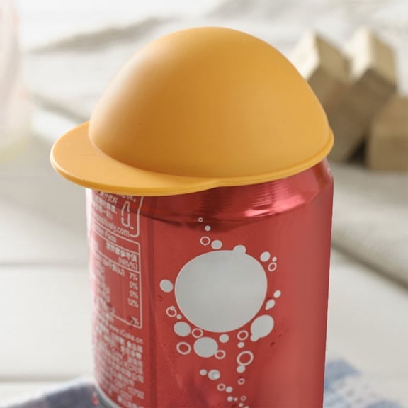 THLKIF Reusable Silicone Can Lids, Universal Covers and Stoppers for Standard Soda, Beer, and Beverage Cans, Acts as a Saver and Protector to Keep Drinks Fresh and Prevent Spills