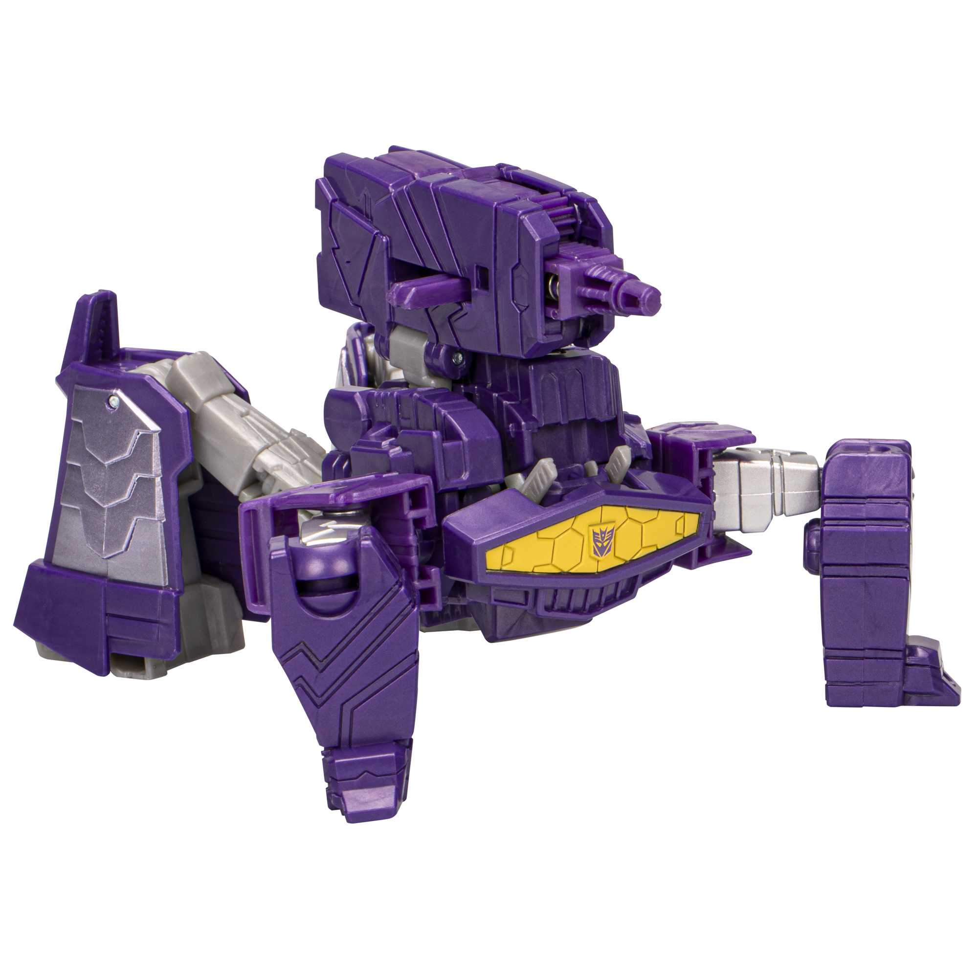 Transformers EarthSpark Warrior Class Skywarp – Action Figure 12,5 Cm, Convertibile In Jet In 7 Passi, Giocattolo Per Bambini 6+ Anni