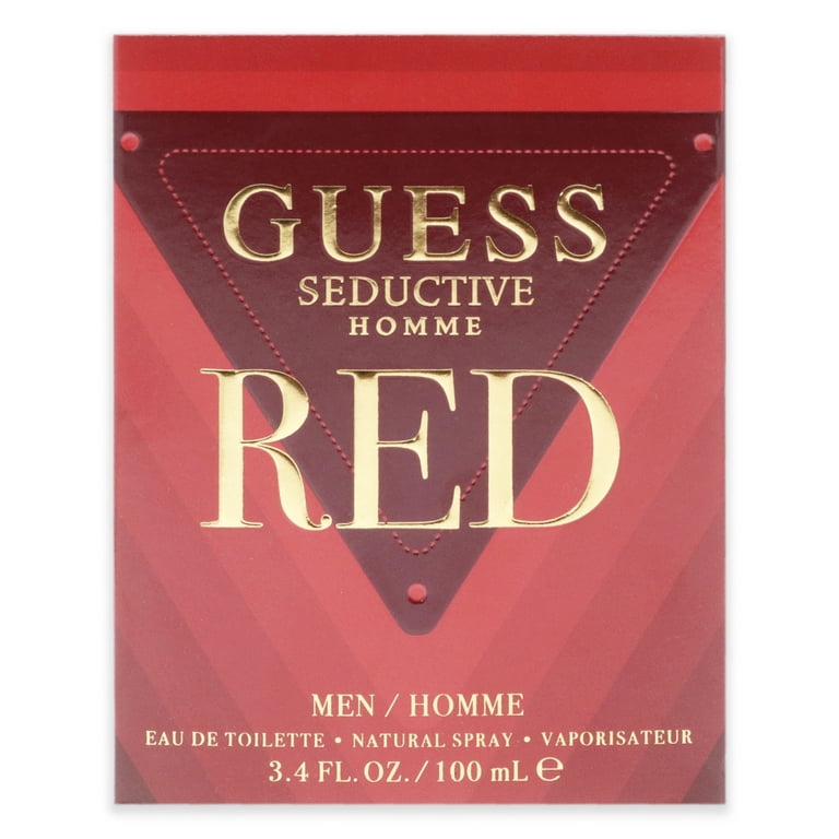 Guess Seductive Homme Red Eau De Toilette Spray By Guess - 3.4 oz Guess Seductive Homme Red Eau De Toilette Spray By Guess - 3.4 oz