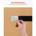 thumbnail image 5 of VEVOR Duct Tape, 1.88 in x 35 Yards, 1-Pack, Waterproof and Temperature-Resistant, No Residue Strong Adhesive Heavy Duty Duct Tape, Tear by Hand, for Indoor and Outdoor Repairs, All Weather, Black, 5 of 9