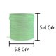 thumbnail image 5 of Hilo Para Pulsera Chino Elastico Bisutería 0.8 mm 92 metros verde oscuro 92 metros JHASSELIN Hilo Chino, 5 of 5