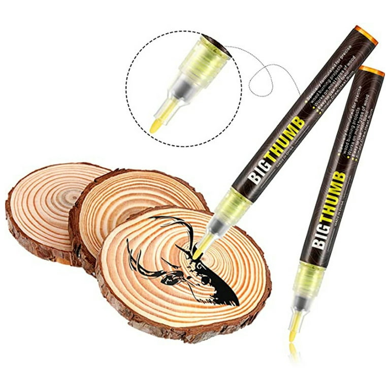 Wood Burning Pen Marker - Easy and Safe Way to Create Intricate