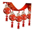 thumbnail image 2 of Sharprepublic 2025 Chinese New Year Banner Ceiling Decorations for Bedroom Party Gathering A, 2 of 8