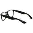 thumbnail image 4 of Retro Sunglasses - Black Frame / Clear Lens, 4 of 7