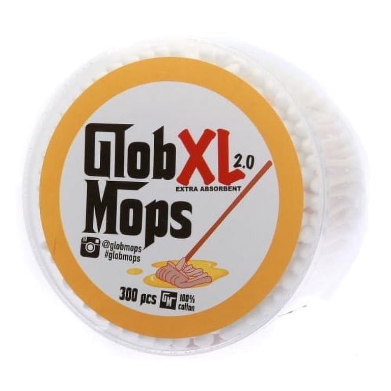 Glob Mops XL 2.0 Cotton Swabs 6-Pack Bundle Extra Absorbent