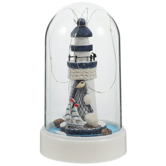 Lighthouse Night Lights Led Nautical Lighthouse Tower Lamp Ocean Sea Beach Themed Lighthouse Ornament For Home Bedroom Table Decor