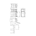 thumbnail image 4 of Linon 2 Piece Adult Timeless Storage Vanity and Stool Table Set White, 4 of 30