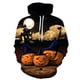 thumbnail image 1 of Sudadera con capucha de Halloween para hombre y mujer, ropa informal con cabeza de calabaza aterradora, holgada, 3D, Hip Hop, divertida, otoño, 1 of 4