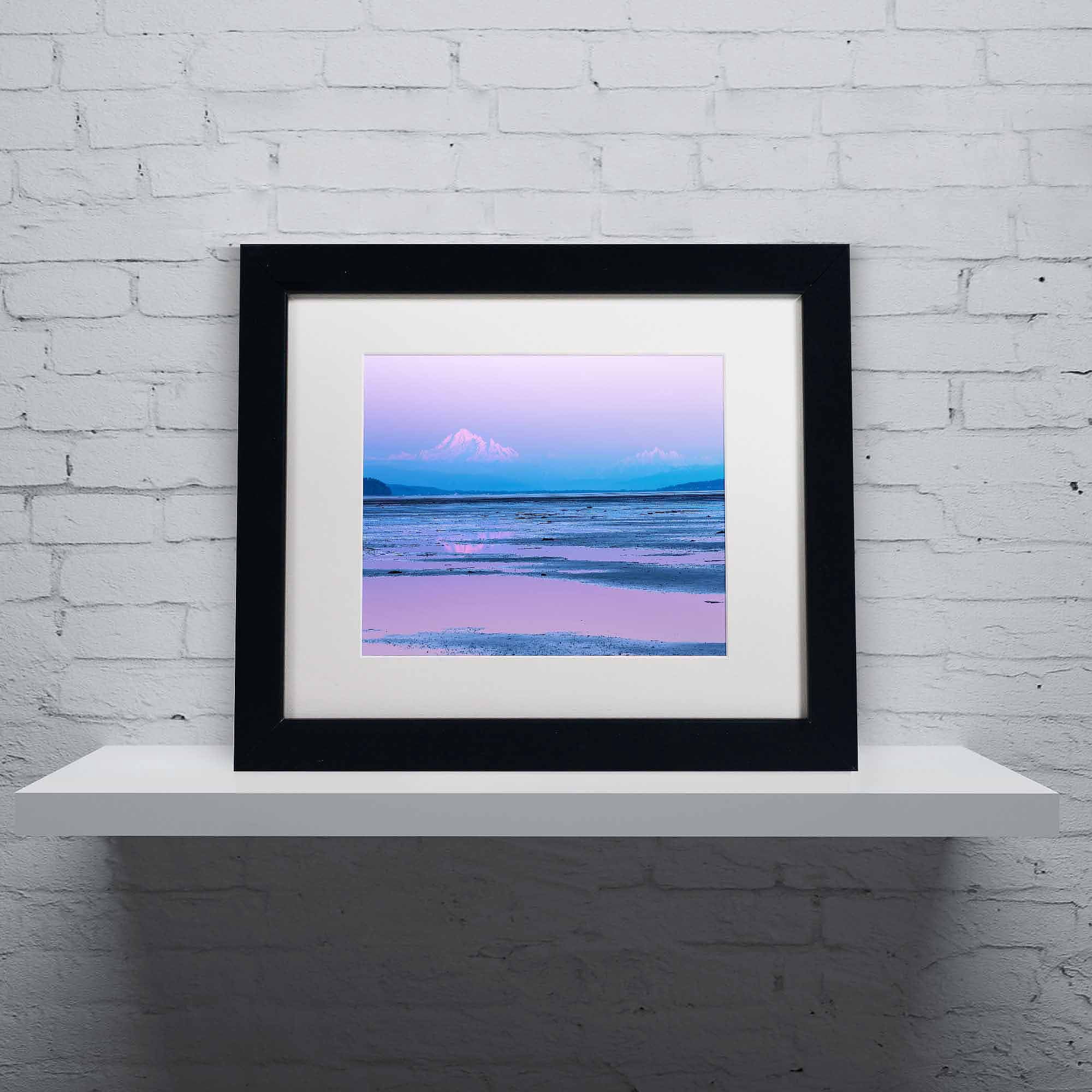 Trademark Fine Art "Baker Twilight" Canvas Art by Pierre Leclerc, White Matte/Black Frame