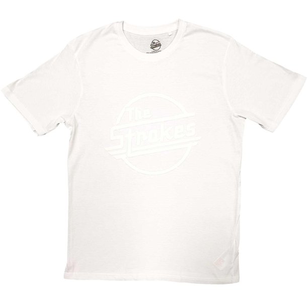 The Strokes - Camiseta OG Magna de Algodón para Adultos Unisex (Blanco)