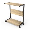 thumbnail image 7 of 360Tronix Computer Tower Stand, CPU Stand with Wheels, Oak, 7 of 7