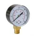 thumbnail image 3 of Yibooy Low Pressure Gauge for Fuel Air Hydraulic 50mm 0/15 PSI 0/1 Bar 1/4 BSPT, 3 of 8