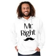 thumbnail image 6 of Funny Matching Couples His Hers Set Hoodie Hooded Sweatshirt Men Brisco Brands L, 6 of 7