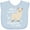 AE-Light Blue, variant on Inktastic Mimi's You Say Alpaca My Bags Boys or Girls Baby Bib