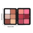 thumbnail image 3 of 12 Colors Blush Palette Highlight Blush Palette Contours Palette Makeup Palette Multifunctional Face Palette for Beauty, 3 of 5