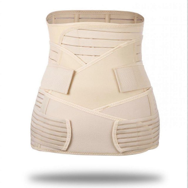 Postpartum Essentials: Confidence-Restoring Postpartum Belly Support, Adjustable Abdominal Binder for All Body Types, Breathable Mesh Fabric