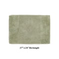 thumbnail image 2 of Better Trends 17" x 24" Bathroom Rug 100% Cotton Bath Rug Water Absorbent & Non Slip Bath Mat (Sage) Granada Collection, 2 of 4