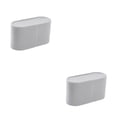 thumbnail image 4 of QualitChoice 1/2/3/5 Watch Bangle Cushion Bracelet Pillows Display Stand Comfortable Holder Organizer Business Home Store Storage Tools Gray 2PCS, 4 of 6