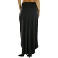 thumbnail image 2 of ToBeInStyle Women's High-Low Maxi Skirt, 2 of 3