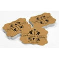 thumbnail image 2 of 100 PCS Personalized Wedding Favor Gift Paper Tags Custom Made Hang Tags, 2 of 4