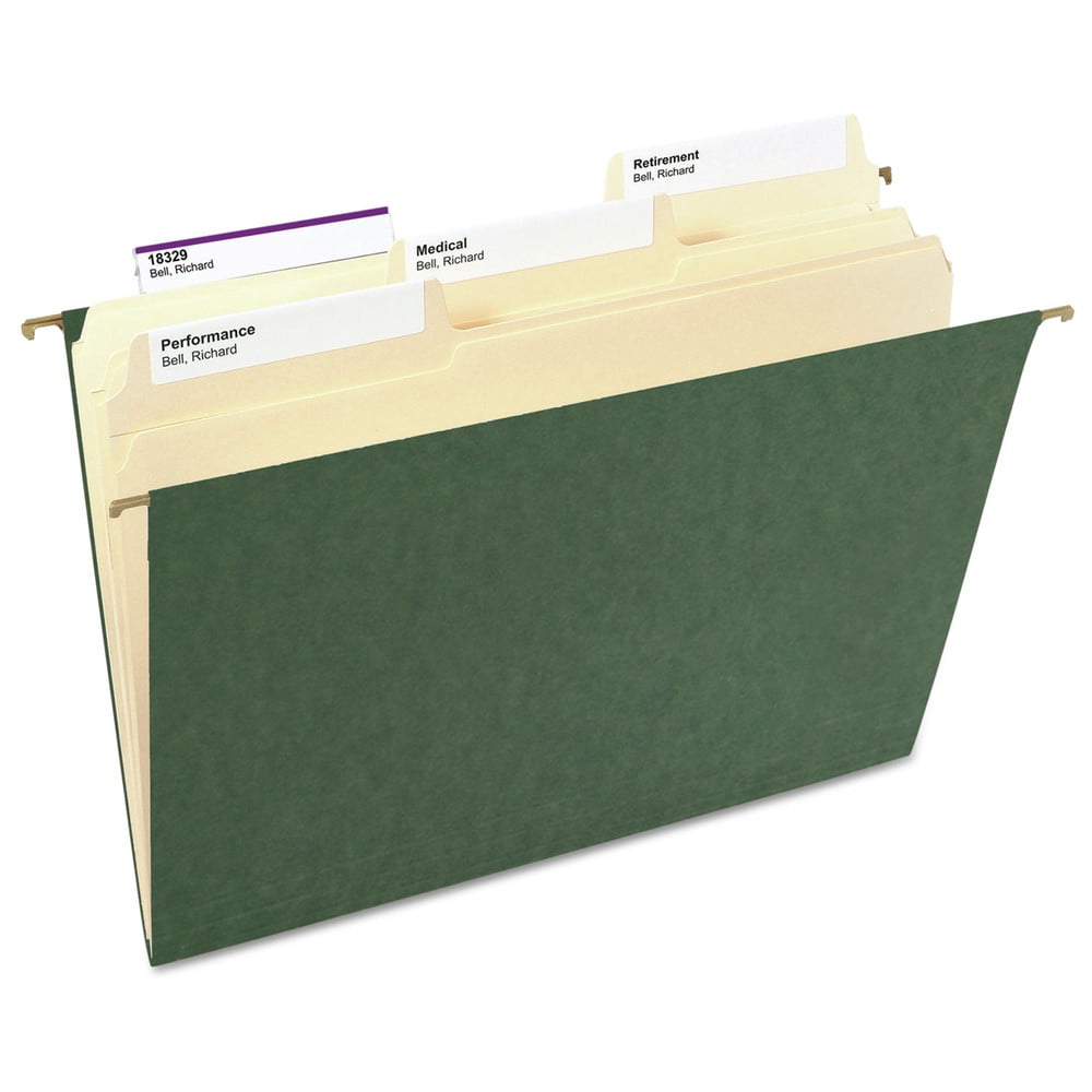 Smead Hanging Folders Standard Green 25/BX Letter (64010)