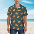 thumbnail image 2 of Susaid Hot Dog 6 Print Hawaiian Shirts for Men Women,Hawaiian Summer Short-Sleeve Casual Relaxed-Fit Button-Down,X-Large, 2 of 7